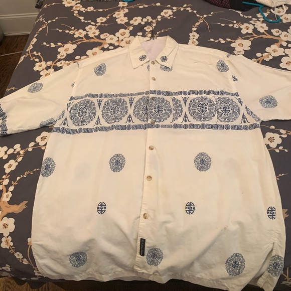 Chinese Style collared shirt - Picture 1 of 3